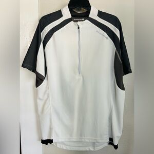 Endura Cycling Jersey white gray men’s size XL